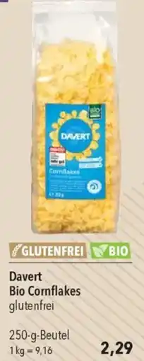 CITTI Markt Davert Bio Cornflakes Angebot
