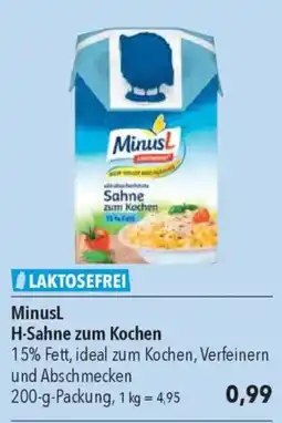 CITTI Markt MinusL H-Sahne zum Kochen Angebot
