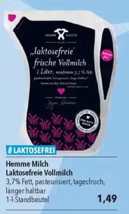 CITTI Markt Hemme Milch Laktosefreie Vollmilch Angebot