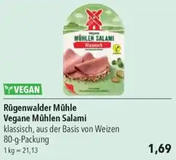 CITTI Markt Rügenwalder Mühle Vegane Mühlen Salami Angebot