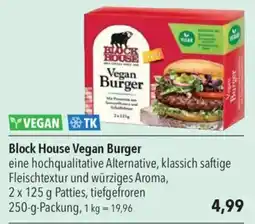 CITTI Markt Block House Vegan Burger Angebot