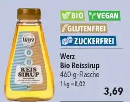 CITTI Markt Werz Bio Reissirup Angebot