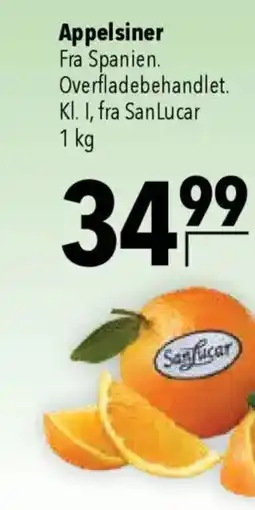 CITTI Markt SanLucar Appelsiner Angebot