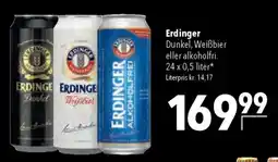 CITTI Markt Erdinger Dunkel, Weißbier eller alkoholfri. Angebot