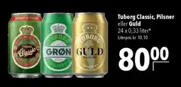 CITTI Markt Tuborg Classic, Pilsner eller Guld Angebot