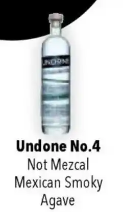 CITTI Markt Undone No.4 Not Mezcal Mexican Smoky Agave Angebot