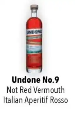 CITTI Markt Undone No.9 Not Red Vermouth Italian Aperitif Rosso Angebot