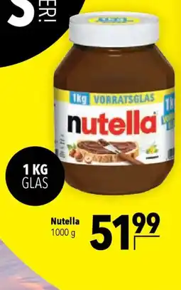 CITTI Markt Nutella Angebot