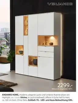 Zurbrüggen VENJAKOB Vitrine Angebot