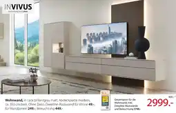 Zurbrüggen INVIVUS Wohnwand Angebot