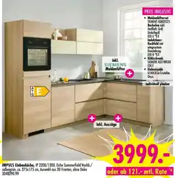 Möbel Boss IMPULS Einbauküche Angebot