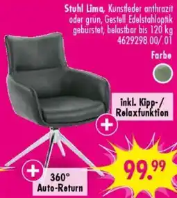 Möbel Boss Stuhl Lima Angebot