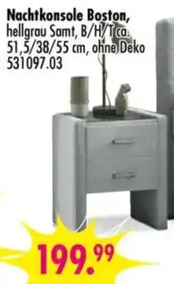 Möbel Boss Nachtkonsole Boston Angebot