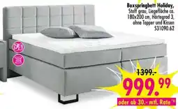 Möbel Boss Boxspringbett Holiday Angebot