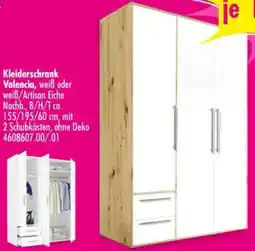 Möbel Boss Kleiderschrank Valencia Angebot