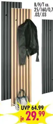 Möbel Boss Garderobenleiste Grace Angebot