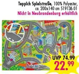 Möbel Boss Teppich Spielstraße Angebot