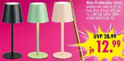 Möbel Boss Akku-Tischleuchte Angebot
