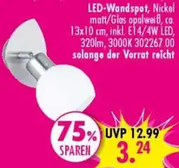 Möbel Boss LED-Wandspot Angebot