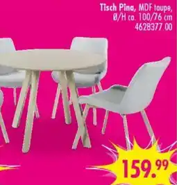 Möbel Boss Tisch Pina Angebot