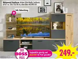 Möbel Boss Wohnwand Heathrow Angebot