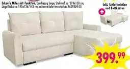 Möbel Boss Ecksofa Miles mit Funktion Angebot