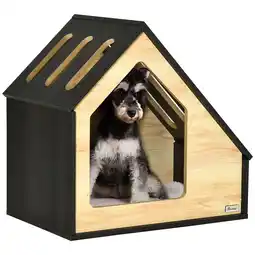 Netto Marken-Discount PawHut Hundehütte MDF, Spanplatte, Berbervlies, Schaumstoff Angebot