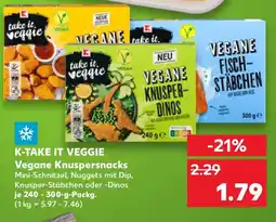 Kaufland K-TAKE IT VEGGIE Vegane Knuspersnacks Angebot