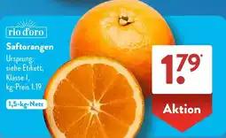 Aldi Süd rio d'oro Saftorangen Angebot