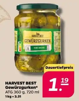 NETTO HARVEST BEST Gewürzgurken Angebot
