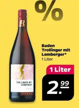 NETTO Baden Trollinger mit Lemberger Angebot