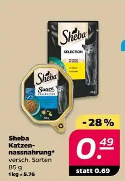 NETTO Sheba Katzennassnahrung Angebot