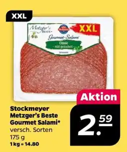 NETTO Stockmeyer Metzger’s Beste Gourmet-Salami Angebot