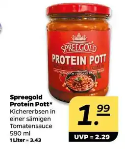 NETTO Spreegold Protein Pott Angebot