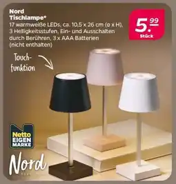 NETTO NORD Tischlampe Angebot