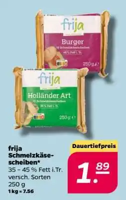 NETTO frija Schmelzkäsescheiben Angebot