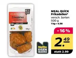 NETTO MEAL QUICK Frikadellen Angebot