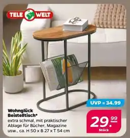 NETTO Wohnglück Beistelltisch Angebot