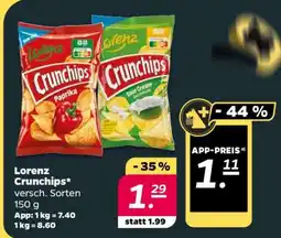 NETTO LORENZ Crunchips Angebot