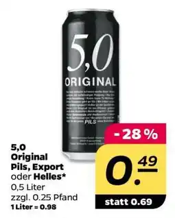 NETTO 5,0 ORIGINAL Pils, Export oder Helles Angebot