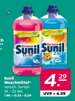 NETTO SUNIL Waschmittel Angebot
