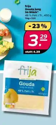 NETTO frija Gouda jung im Stück Angebot