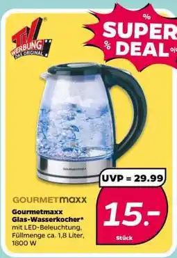 NETTO Gourmetmaxx Glas-Wasserkocher Angebot