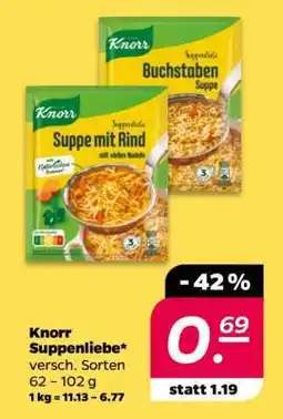 NETTO KNORR Suppenliebe Angebot
