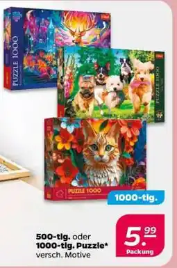 NETTO 500-tlg. oder 1000-tlg. Puzzle Angebot