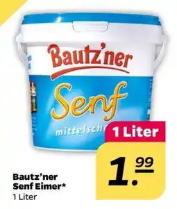 NETTO Bautz’ner Senf Eimer Angebot