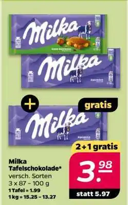 NETTO Milka Tafelschokolade Angebot