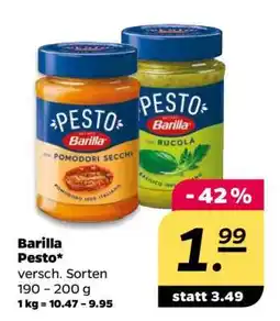 NETTO Barilla Pesto Angebot