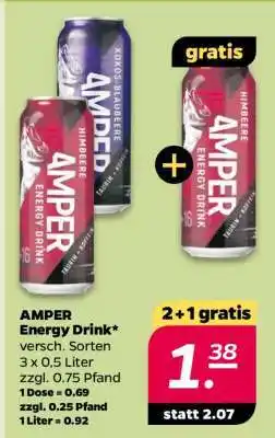 NETTO AMPER Energy Drink Angebot