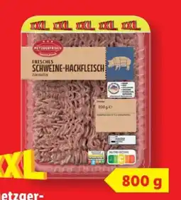 Lidl Metzgerfrisch Schweine-Hackfleisch XXL Angebot